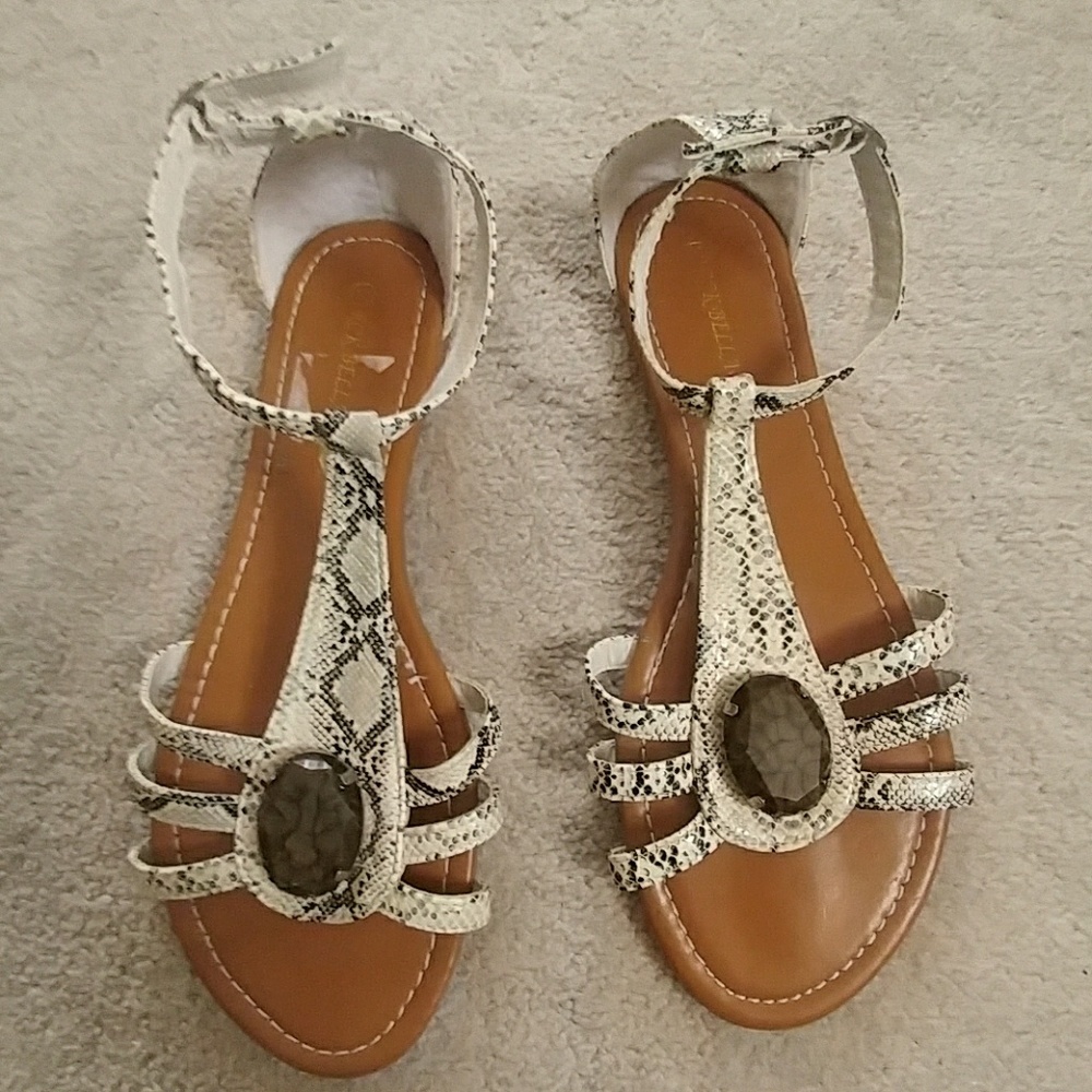 RCK Bella Embossed Sandals